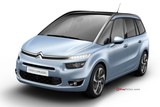 2014 Citroen Grand C4 Picasso 1.6 e-HDi 115 HP Intensive galeri küçük görseli 4