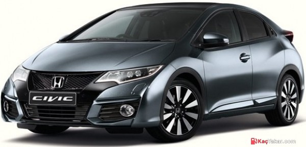 2016 Honda Civic Hatchback 1.4 i-VTEC 100 PS Elegance