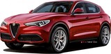 2017 Alfa Romeo Stelvio 2.0 280 HP AWD Otomatik Veloce (4x4) galeri küçük görseli 1