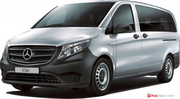 2017 Mercedes Vito Tourer Ekstra Uzun 1.6 CDI 114 BG Base (8+1)