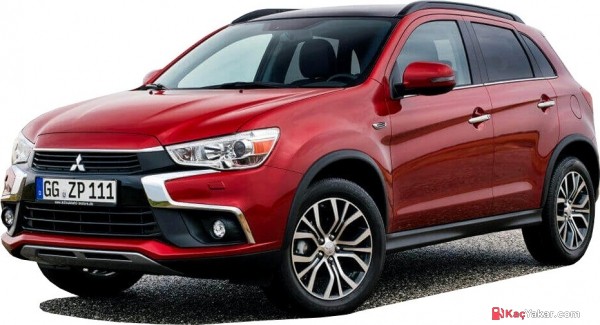 2017 Mitsubishi ASX 1.6 Dizel 114 BG Intense (4x2)