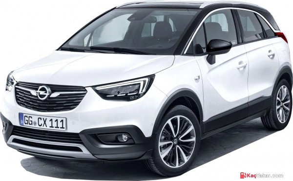 2017 Opel Crossland X 1.2 Turbo 110 HP Otomatik Excellence (4x2)