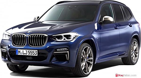 2017 BMW X3 Serisi X3 xDrive20d 2.0 190 BG Otomatik (4x4)