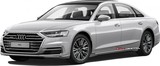 2018 Audi A8 L 50 3.0 TDI 286 HP Quattro Tiptronic (4x4) galeri küçük görseli 2