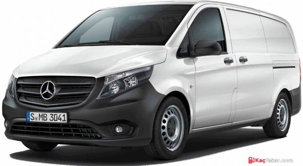 2018 Mercedes Vito Panelvan Ekstra Uzun 1.6 CDI 114 BG (2+1)