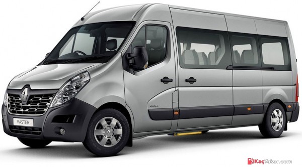2018 Renault Master Minibüs Servis 2.3 dCi 125 BG Elegance (16+1)