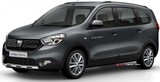 2019 Dacia Lodgy 1.6 Sce 100 BG Ambiance (5K) galeri küçük görseli 2