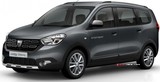 2020 Dacia Lodgy 1.5 Blue dCi 95 BG Laureate (7K) galeri küçük görseli 2