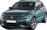 2021 Volkswagen Tiguan 2.0 TDI 150 PS 4MOTION DSG R-Line (4x4) galeri küçük görseli 1
