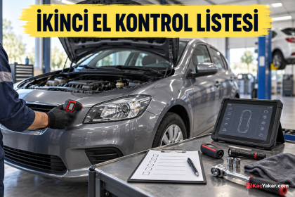 İkinci El Araç Alırken Kontrol Listesi: Ekspertizden Test Sürüşüne