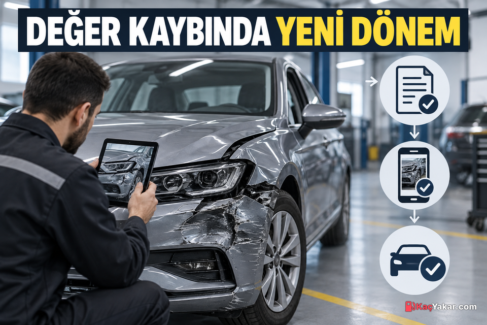 Trafik Sigortasında Değer Kaybı İçin Ayrı Başvuru Kalktı: Yeni Kurallar Neler?
